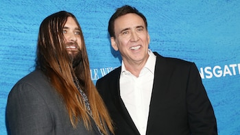 Su hijo Weston le ha dado a Cage otros tres nietos, con quienes mantiene una relación cercana (Getty Images)