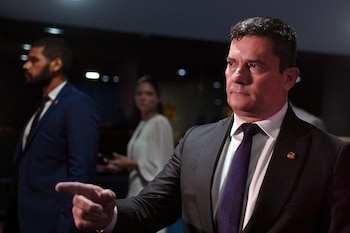 El ex juez Sergio Moro encabezó la operación anticorrupción Lava Jato (EFE/Andre Borges)