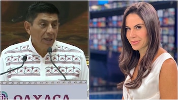 El gobernador lamentó que la conductora no respete los derechos de los pueblos originarios. (Gobierno de Oaxaca/Facebook Paola Rojas)