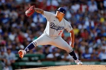  El mexicano Julio Urías fue fundamental para el titulo de Serie Mundial de los Dodgers en 2020.  (AP Foto/Michael Dwyer, archivo)