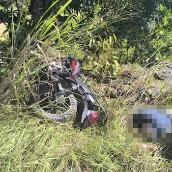 Así fue encontrado el cuerpo de Santos