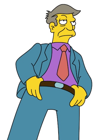 La identidad de Seymour Skinner fue radicalmente alterada en un episodio de la novena temporada de Los Simpson