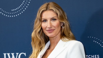 Gisele Bündchen en una alfombra roja en Suiza (REUTERS/Pierre Albouy)