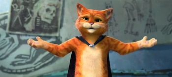 El Gato con Botas protagoniza su propia serie animada y varias películas, destacando en el universo de Shrek
