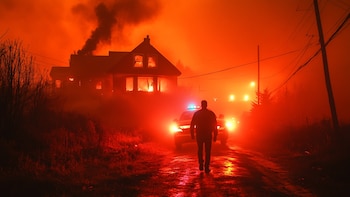 Un matrimonio y sus dos hijos fallecieron en un incendio causado por un celular. (Imagen Ilustrativa Infobae)