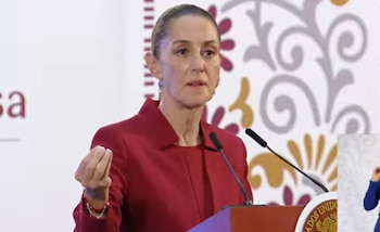La presidenta no apoya el proyecto del ministro. (Gobierno de México)