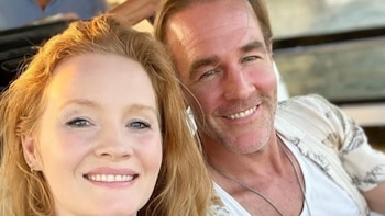 Kimberly Van Der Beek, el pilar de apoyo emocional. Su apoyo fue crucial durante su tratamiento, mostrándole lo que es el amor incondicional y ayudándolo a mantenerse fuerte en los momentos más difíciles (créditos: Instagram/James Van Der Beek)