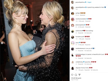 La actriz compartió una publicación en redes sociales para celebrar este momento de su hija mayor (Instagram/@gwynethpaltrow)