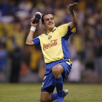 Cuauhtémoc Blanco fue la figura del partido de Ida al anotar un doblete. (AFP)