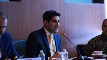 Martín Borrego habría fingido un evento diplomático para celebrar su boda en el MUNAL (@mborregol/X)