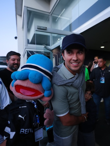 Checo Pérez acudió a la final del futbol mexicano (X/ @LigaBBVAMX)