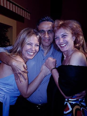 Cecilia Roth, Marisa Paredes y Caetano Veloso bajo la mirada de Pedro Almodóvar