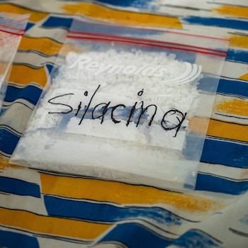 Una bolsa de Xylazine, coloquialmente