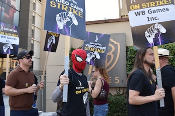 Artistas de videojuegos protestan este