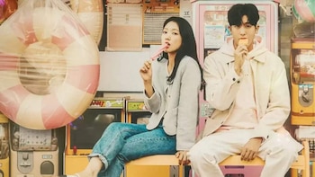 Park Shin-hye y Park Hyung-sik