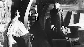 En la cinta original, Nosferatu