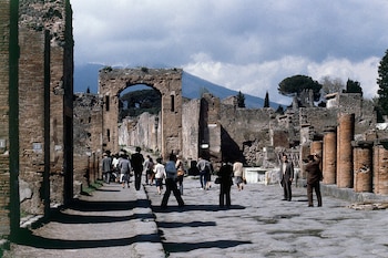 Restos humanos en Pompeya sugieren