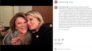 Liz Feldman mostró toda su