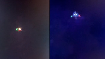 Autoridades del FBI y el DHS utilizan tecnología de detección para investigar los avistamientos de drones en Nueva Jersey y Nueva York. (Captura TikTok/@mikewasil-ashleycolle)