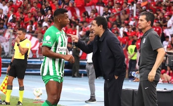 El técnico de Atlético Nacional,