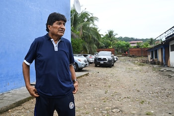 Bolivia's former President Evo Morales