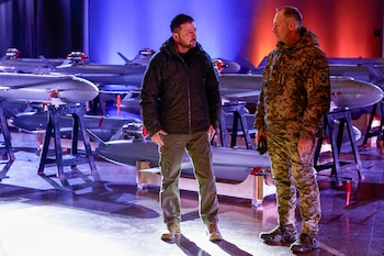 El presidente ucraniano, Volodimir Zelensky,