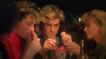 George Michael en el videoclip