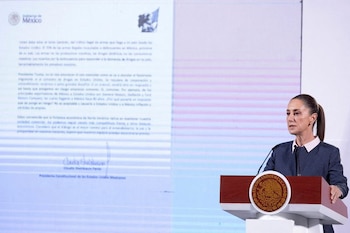 La presidenta Claudia Sheinbaum fue