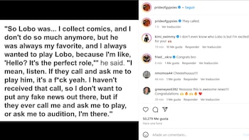 Momoa declaró en redes sociales
