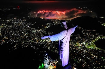 Esta vista aérea muestra la