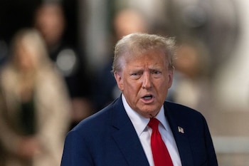 Trump apuntó contra Biden e