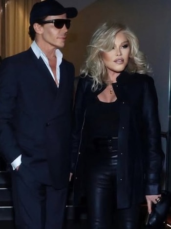 Jocelyn Wildenstein y Lloyd Klein