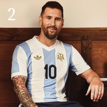 La camiseta de la selección
