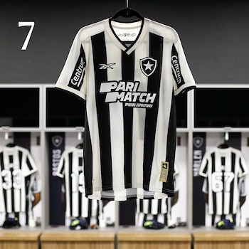 La camiseta de Botafogo, campeón