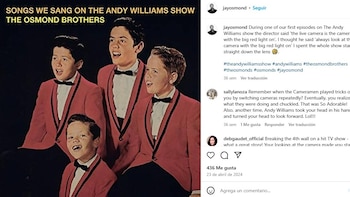 Wayne Osmond comenzó su carrera