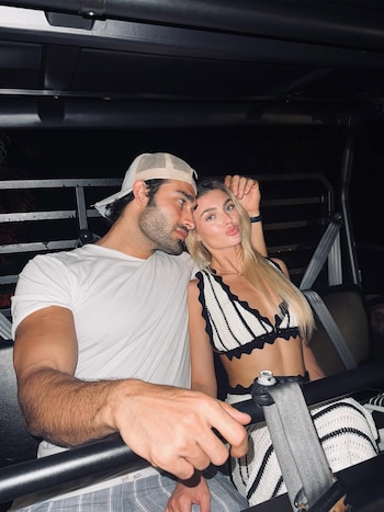Sam Asghari celebró el Año
