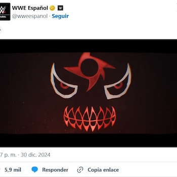 El anuncio de WWE presentando