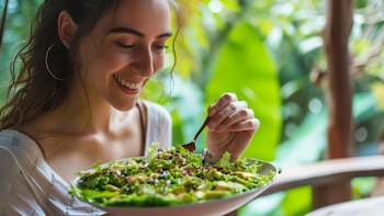 Seguir una dieta saludable y