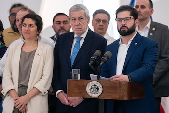 El presidente chileno, Gabriel Boric