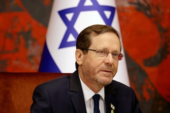 El presidente israelí, Isaac Herzog