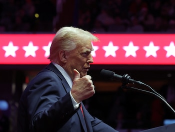 Trump utilizó su red social