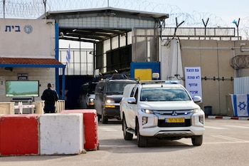 70 palestinos llegaron a Egipto
