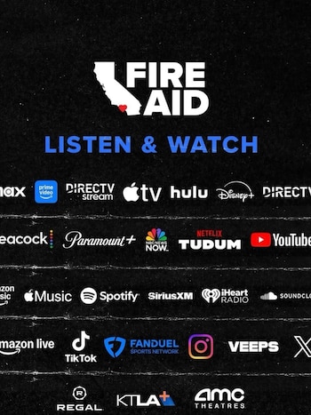 El concierto Fire Aid se
