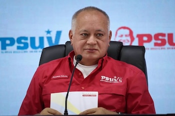 El primer vicepresidente del PSUV,