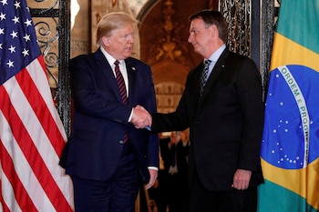 El entonces presidente de Estados