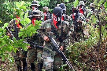 La guerrilla del ELN y