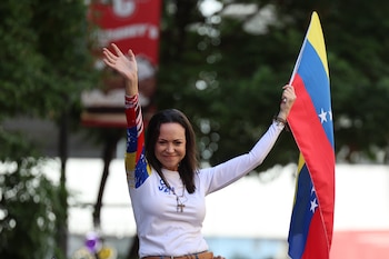 María Corina Machado volvió a