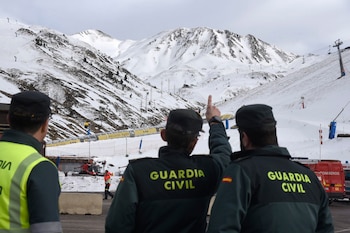 Accidente telesilla Astún (EFE)