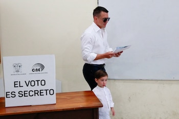 El presidente Daniel Noboa fue