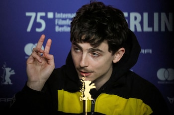 Timothee Chalamet participó en una